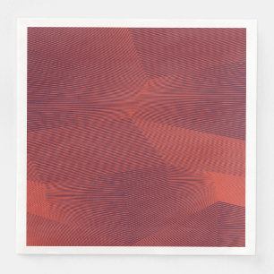 Abstracte, trendy, moderne geometrische grafische servet