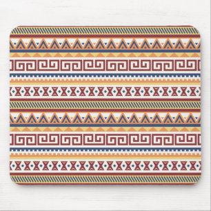 Abstracte tribaal-Aztec-patroon Muismat