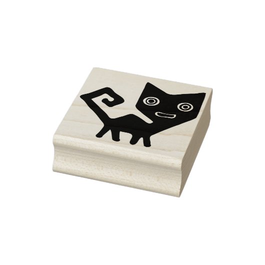 abstracte tribal cat art stempel (Stempel)