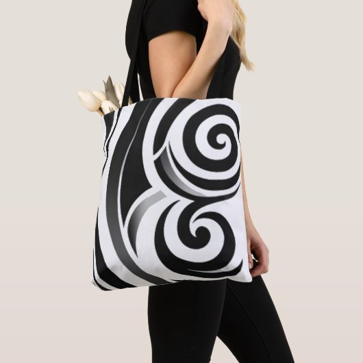 Abstracte tribale Canvas tas (Dichtbij)