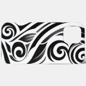 Abstracte tribale Canvas tas Case-Mate iPhone Case (Achterkant (horizontaal))