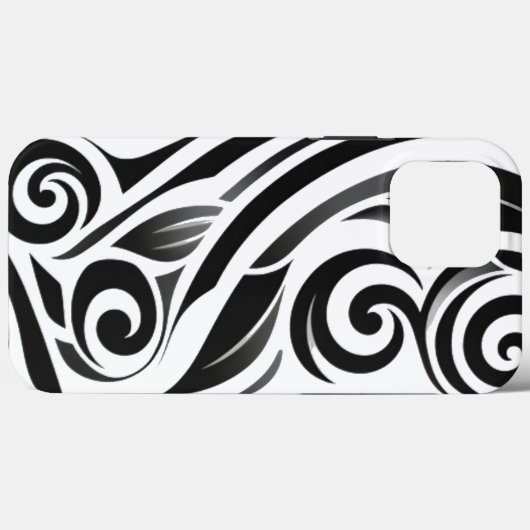 Abstracte tribale Canvas tas Case-Mate iPhone Case (Achterkant (horizontaal))