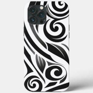 Abstracte tribale Canvas tas Case-Mate iPhone Case
