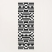 abstracte tribale driehoeken yogamat (Achterkant)