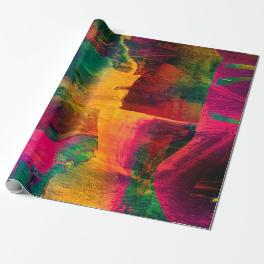 abstracte, trillende kundeartikelen op papier, cadeaupapier (Uitgerold)