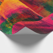 abstracte, trillende kundeartikelen op papier, cadeaupapier (Hoek)