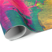 abstracte, trillende kundeartikelen op papier, cadeaupapier (Rol Hoek)