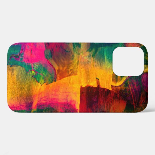 abstracte, trillende kundeartikelen op papier, Case-Mate iPhone case (Achterkant (horizontaal))