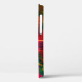 abstracte, trillende kundeartikelen op papier, Case-Mate iPhone case (Achterkant / Links)