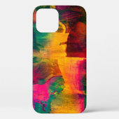 abstracte, trillende kundeartikelen op papier, Case-Mate iPhone case (Achterkant)