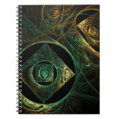 Abstracte trillingen Notitieboek (Voorkant)