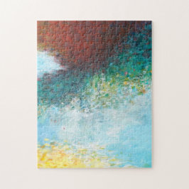 Abstracte Triptych Deel 3 Legpuzzel
