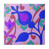 Abstracte Trivet voor schokbestendige handbloemen Tegeltje (Voorkant)