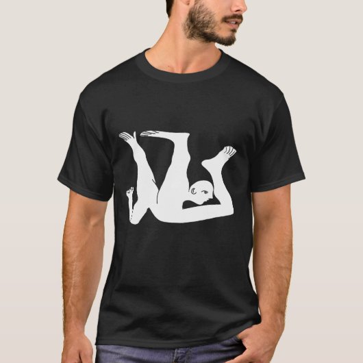 Abstracte trommel t-shirt (Voorkant)