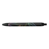 Abstracte Trompet Fractal Zwarte Inkt Pen (Voorkant)