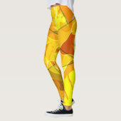 ABSTRACTE TROPISCHE BLADEREN LEGGINGS (Links)