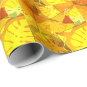 ABSTRACTE TROPISCHE LEAVES CADEAUPAPIER (Rol Hoek)