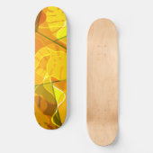 ABSTRACTE TROPISCHE LEAVES PERSOONLIJK SKATEBOARD (Voorkant)