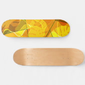 ABSTRACTE TROPISCHE LEAVES PERSOONLIJK SKATEBOARD (Horizontaal)