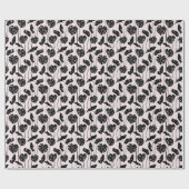 Abstracte tropische Monstera palmkunst Cadeaupapier (Vlak)