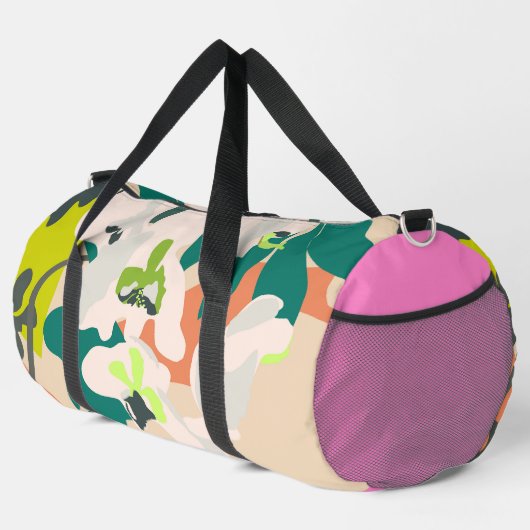 Abstracte Tropische Orchideeën Modern Home Decor Plunjezak (Rechterhoek)