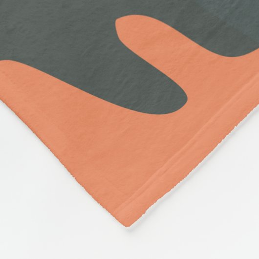 Abstracte Tropische Orchideeën Modern Home Fleece Deken (Hoek)