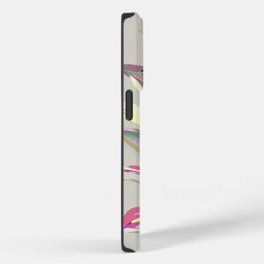 Abstracte Tropische Plant Vector Kunststijl Case-Mate iPhone Case (Achterkant / Rechts)