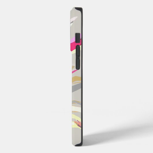 Abstracte Tropische Plant Vector Kunststijl Case-Mate iPhone Case (Achterkant / Links)