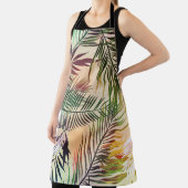 Abstracte tropische Planten: illustratie Schort (Insitu)