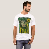 Abstracte Trumpet Player T-shirt (Voorkant volledig)