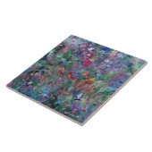 Abstracte Tuin Keramische Tegel Tegeltje (Zijkant)