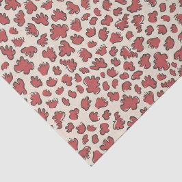 Abstracte Tuinconfetti | Patroon Vervagende Roest Tissuepapier