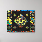 Abstracte Tulip Canvas Afdrukken met dromen (20 x  (Voorkant)