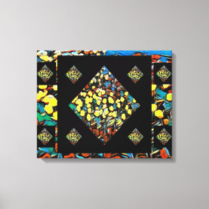 Abstracte Tulip Canvas Afdrukken met dromen (20 x 
