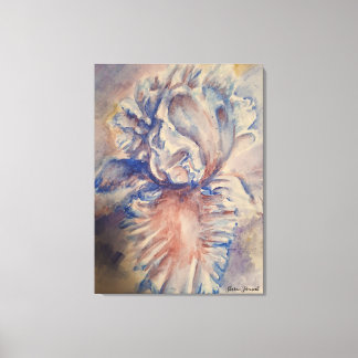 Abstracte tulpen canvas afdruk