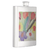 Abstracte Tulpen & Lente Bloemen Classic Flacon (Rechts)