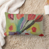 Abstracte Tulpen met schroefdraad Kussen (Deken)