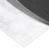 Abstracte Tulpen met witte marmer Tafelkleed (Gekanteld)