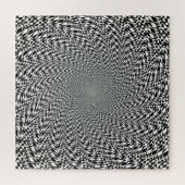 Abstracte tunnel legpuzzel (Horizontaal)