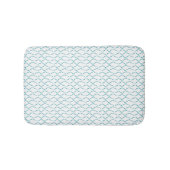 Abstracte turquoise in de Golfpatroonoceaan Badmat (Voorkant)