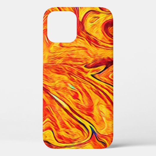 Abstracte twirl golft textuurachtergrond. Brightco Case-Mate iPhone Case (Achterkant)