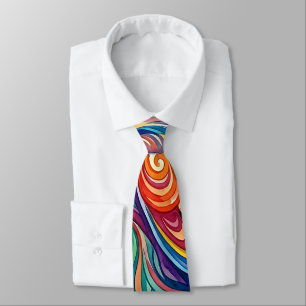 Abstracte Uil Regenboog Waterverf Das