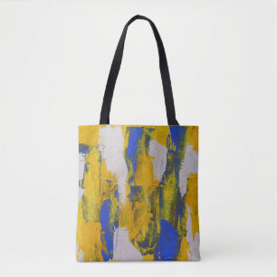 Abstracte uitdrukking nr. 10 van Michael Moffa Tote Bag