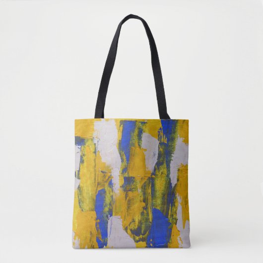 Abstracte uitdrukking nr. 10 van Michael Moffa Tote Bag (Voorkant)