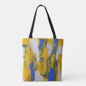 Abstracte uitdrukking nr. 10 van Michael Moffa Tote Bag (Achterkant)