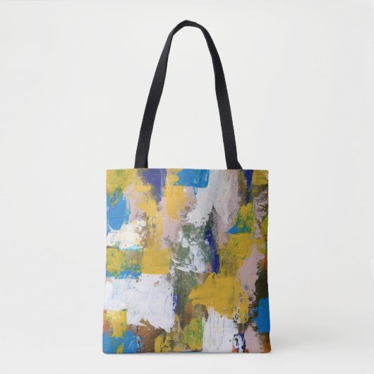 Abstracte uitdrukking nr. 11 van Michael Moffa Tote Bag (Voorkant)