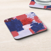 Abstracte uitdrukking nr. 1 van Michael Moffa Bier Onderzetter (Linkerzijde)