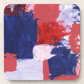 Abstracte uitdrukking nr. 1 van Michael Moffa Bier Onderzetter (Voorkant)