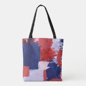 Abstracte uitdrukking nr. 1 van Michael Moffa Tote Bag (Achterkant)
