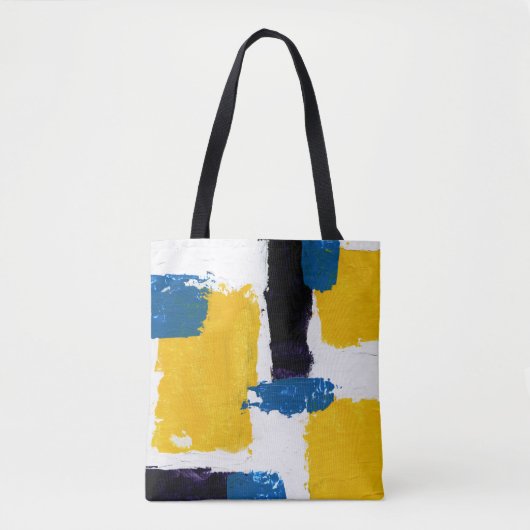 Abstracte uitdrukking nr. 2 van Michael Moffa Tote Bag (Voorkant)